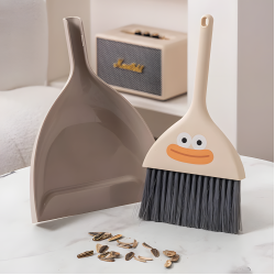 Plastic Broom & Dustpan
